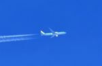 PH-BVU - PH-BVU over the Bristol Channel @37,000ft. - by andrew1953