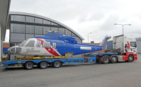 N2576R - Photo made in IJmuiden 2009 came off the ferry from New Castle G-CFPV Sikorsky S-76C  s.n. 760733 ex N2576R - by Joost J. Bakker IJmuiden