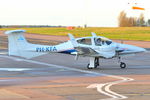 PH-KFA @ EGSH - Leaving Norwich for Groningen.
