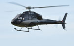G-OFZY @ EGFH - Visiting Ecureuil 2 operated by Atlas Helicopters Ltd.. - by Roger Winser