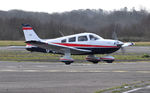 G-JJEN @ EGFH - Visiting Archer III. - by Roger Winser