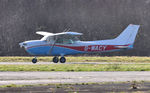 G-WACY @ EGFH - Visiting Skyhawk. - by Roger Winser