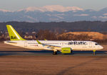 YL-AAQ @ LOWG - First visit of Air Baltic A220-300. - by Andreas Müller