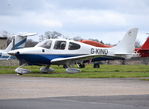 G-KIND @ EGTF - Cirrus SR20 at Fairoaks. Ex PH-AMI - by moxy
