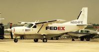 N804FE @ EBBR - Slide scan '90s - by Joannes Van Mierlo