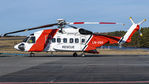 LN-OQS @ ENBR - Towed to the apron.