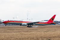D2-TEK @ EPWA - Boeing 777-3M2ER D2-MME TAAG Angola Airlines	w Warszawie - by Jarosław Kusak