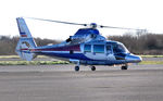 G-MFLT @ EGFH - Visiting helicopter operated by Ven Air. - by Roger Winser