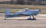 G-EGRV @ EGFH - Resident aircraft, Raven 3 of Team Raven. - by Roger Winser
