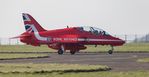 XX323 @ EGXP - RED ARROW at RAF Scampton - by Steve Raper