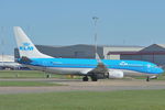 PH-BXV @ EGSH - Arriving at Norwich from Amsterdam for Engineering. - by keithnewsome