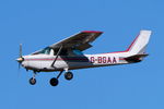 G-BGAA @ EGSH - Landing at Norwich. - by Graham Reeve