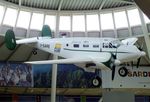 I-SARE - Beechcraft C-45F Expeditor, exhibited inside the terminal at Olbia Costa Smeralda Airport, Olbia - by Ingo Warnecke