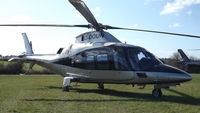 G-DOUN @ EGBC - Parked up at Cheltenham Helipad. - by James Lloyds
