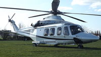 G-LAWA @ EGBC - Parked up at Cheltenham Helipad. - by James Lloyds