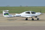 G-DAKM @ EGSH - Leaving Norwich for Kidlington, Oxford. - by keithnewsome