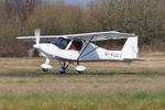 G-VLET @ EGFH - Resident C42 operated by Gower Flight Centre departing Runway 22. - by Roger Winser