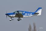 OO-GJR @ EBAW - Landing at Antwerp Airport. - by Jef Pets
