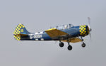 G-OUGH @ EGFH - Resident Yak-52 departing Runway 04. - by Roger Winser