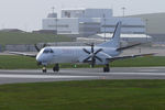 G-LGNS @ EGPB - Sumburgh Airport in the background - by Tomas Milosch