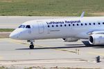 D-AEBG @ LFML - Embraer ERJ-195LR, Holding point rwy 31R, Marseille-Provence Airport (LFML-MRS) - by Yves-Q