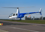 G-RBRI @ EGSH - Arriving at Norwich.
