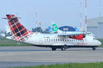 G-LMRE @ EGSH - Arriving at Norwich from Aberdeen. - by keithnewsome