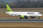 YL-AAT @ LOWW - Air Baltic Airbus A220-300 - by Thomas Ramgraber