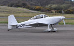 G-SOUT @ EGFH - Visiting aircraft (Raven 5 of Team Raven). - by Roger Winser