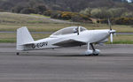 G-EGRV @ EGFH - Resident aircraft (Raven 3 of Team Raven). - by Roger Winser
