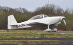 G-EGRV @ EGFH - Resident aircraft (Raven 3 of Team Raven). - by Roger Winser