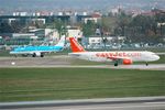 G-EZTX @ LFBO - Airbus A320-214, Lining up rwy 14L, Toulouse Blagnac Airport (LFBO-TLS) - by Yves-Q