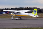G-CDYO @ EGLK - Comco Ikarus C42 FB80 at Blackbushe. New colour scheme.
