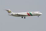CS-TPA @ LFBO - CS-TPA - Fokker 100, On final rwy 14L, Toulouse Blagnac Airport (LFBO-TLS) - by Yves-Q
