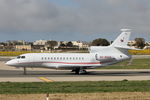 9H-MOON @ LMML - Dassault Falcon 7X 9H-MOON - by Raymond Zammit