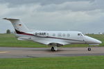 D-IAAR @ EGSH - Leaving Norwich for Stansted. - by keithnewsome