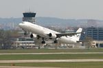 F-GYAP @ LFBO - Airbus A321-111, Take off rwy 32R, Toulouse-Blagnac Airport (LFBO-TLS) - by Yves-Q