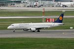 D-AECC @ LFBO - Embraer 190LR, Taxiing rwy 32L, Toulouse Blagnac Airport (LFBO-TLS) - by Yves-Q