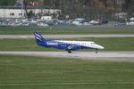 G-MAJW @ LFBO - British Aerospace Jetstream 41, Lining up rwy 14L, Toulouse Blagnac Airport (LFBO-TLS) - by Yves-Q