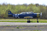 G-OUGH @ EGFH - Resident Yak-52. - by Roger Winser
