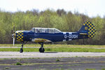G-OUGH @ EGFH - Resident Yak-52. - by Roger Winser