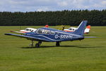 G-SRWN @ EGLM - Piper PA-28-161 Cherokee Warrior II at White Waltham. - by moxy