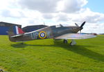 G-HUPW @ EGLM - Hawker Hurricane Mk.1 at White Waltham. - by moxy