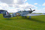 G-HHII @ EGLM - Hawker (CCF) Hurricane Mk2B at White Waltham. - by moxy