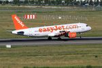G-EZUL @ LFBO - Airbus A320-214, Landing rwy 14R, Toulouse-Blagnac airport (LFBO-TLS) - by Yves-Q