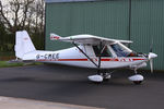 G-CMEE @ EGCV - at Sleap - by Chris Hall