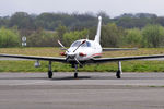 N380KC @ EGFH - Visiting Malibu Mirage. - by Roger Winser