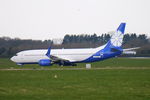 EI-GYP @ EGSH - Just landed at Norwich. - by Graham Reeve