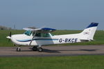 G-BKCE @ EGSH - Just landed at Norwich. - by Graham Reeve