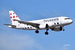 OO-SSU @ EBBR - Landing at Brussels Airport. - by Jef Pets